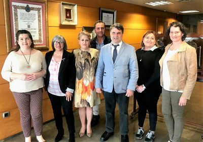 El jurado de los Premios Solidarios ONCE Navarra 2019