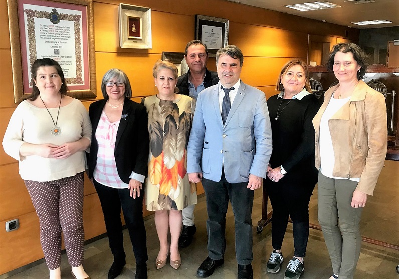 El jurado de los Premios Solidarios ONCE Navarra 2019
