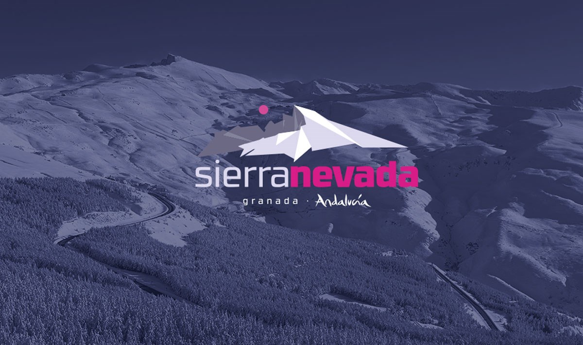 Logotipo promocional de la estación de Sierra Nevada
