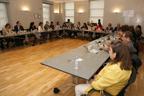 Asistentes a la presentación del estudio en el Consejo General 