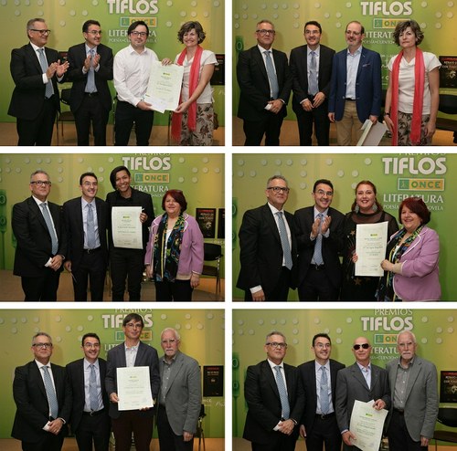 Collage de imágenes con todos los ganadores