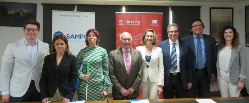 Foto de familia con la balear Sampol
