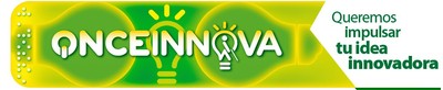 Logo promocional de ONCE INNOVA