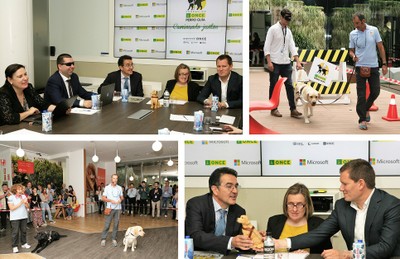 Reunión del Patronato y exhibición de la FOPG en la sede madrileña de Microsoft
