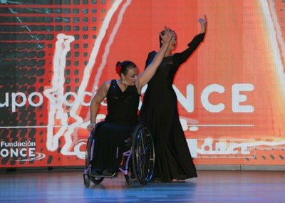 Actuación de flamenco inclusivo