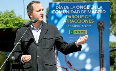 Jiménez de Cisneros, durante su intervención en la Asamblea