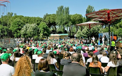 Vista general de los asistentes al acto institucional de la jornada