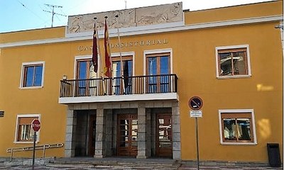 Fachada del Ayuntamiento de Fuente Álamo en Murcia