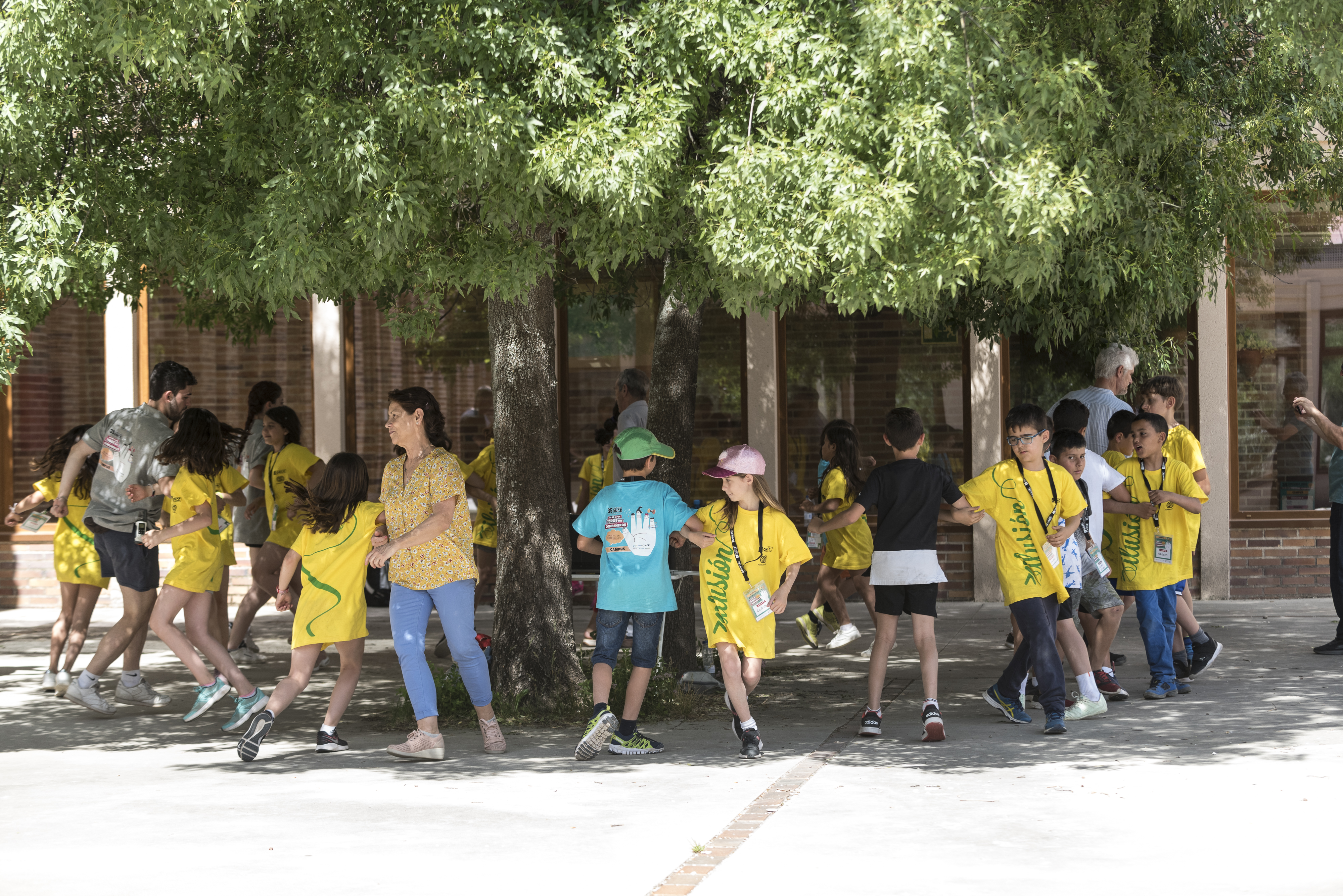 Juegos y bailes en grupo 