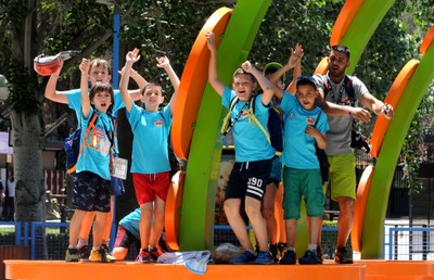 Los más pequeños disfrutaron de lo lindo en el Parque de Atracciones