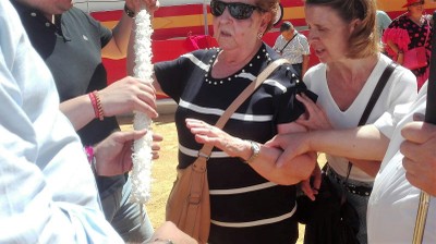 Conociendo al tacto las banderillas