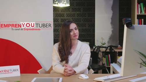 Imagen de Mirian Fernández, en uno de sus tutoriales