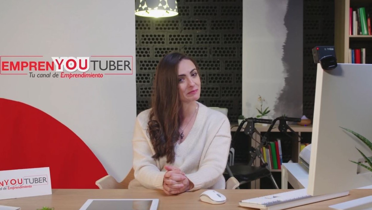 Imagen de Mirian Fernández, en uno de sus tutoriales