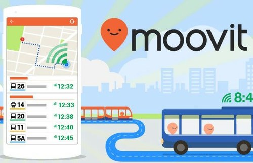 Aspecto de la app accesible Moovit