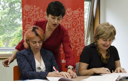 Carcedo y Etxebarría firman el acuerdo Inserta