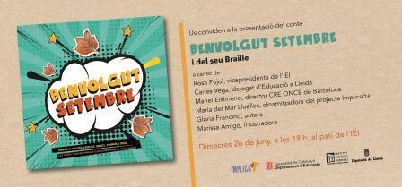 Portada del libro Benvolgut Setembre