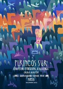 Cartel promocional del Festival Pirineos Sur 2019