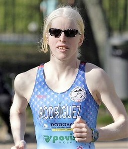La atleta Susana Rodríguez