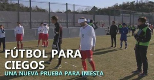 Fotograma del vídeo realizado por Andrés Iniesta