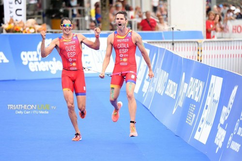 Héctor Catalá y Gustavo Rodríguez celebran el triunfo