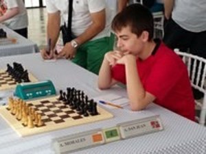 Aarón San Juan en competición