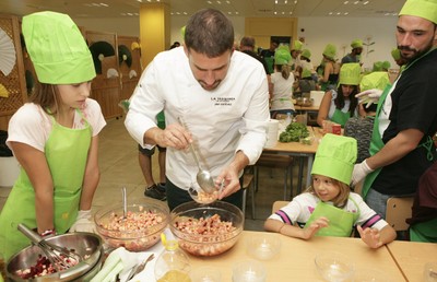 Disfrutando con la cocina