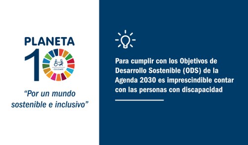 Logo Campaña Planeta 10 de COCEMFE
