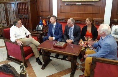 Reunión con el alcalde-presidente de Melilla