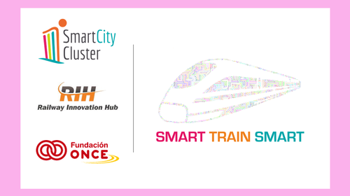 Cartel gráfico del proyecto Smart Train Smart