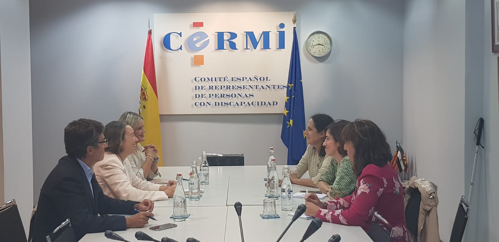 Encuentro entre las responsables de la FCM y las diputadas populares