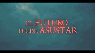 Fotograma de la campaña "Un futuro de miedo"