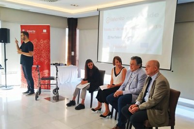 Inauguración de la jornada "Por talento emprende"