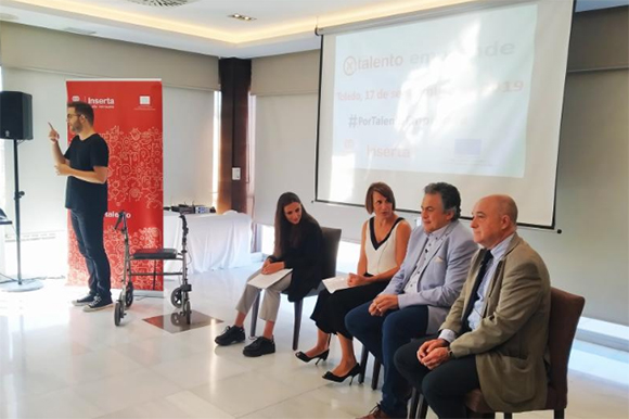 Inauguración de la jornada "Por talento emprende"