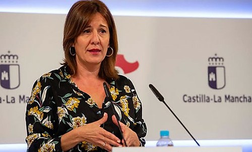 La portavoz de la Junta, Blanca Fernández