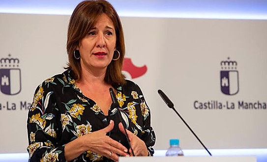 La portavoz de la Junta, Blanca Fernández