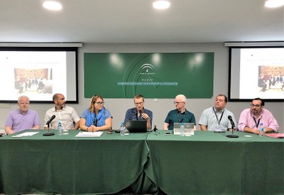 Mesa de ponentes durante una de las jornadas del congreso