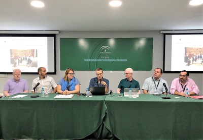 Mesa de ponentes durante una de las jornadas del congreso
