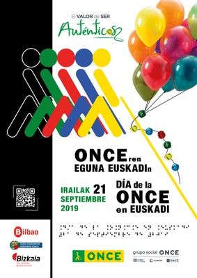 Portada del programa de actividades de la Semana ONCE Euskadi