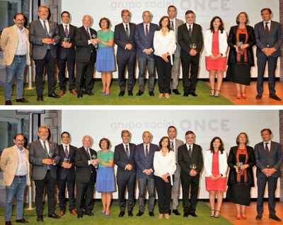 Solidarios de Aragón (arriba) y Andalucía