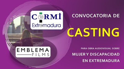 Cartel anunciador del casting
