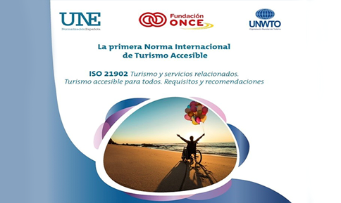 Cartel de la campaña para la redacción de la nueva norma de Turismo Accesible
