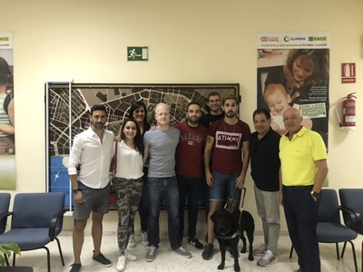 El equipo de atención durante las jornadas