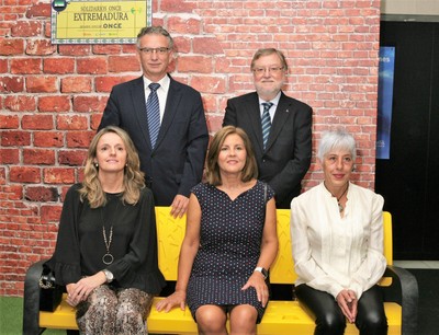 Los premiados en los Solidarios ONCE Extremadura