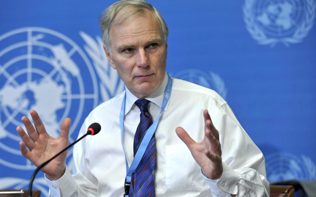 Philip Alston, relator especial sobre la Pobreza Extrema y los Derechos Humanos  de Naciones Unidas