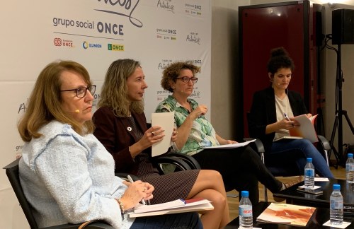 De izda. a dcha: Mayte Antona, Patricia Sanz, Marisa Kohan y Patricia Costa De izda. a dcha: Mayte Antona, Patricia Sanz, Marisa Kohan y Patricia Costa