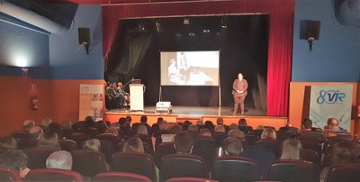 Escenario de la gala solidaria organizada en Oviedo por SEMERGEN