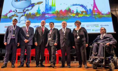 Foto de familia de la inauguración del Congreso de Málaga