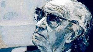 El Maestro Joaquín Rodrigo. Dibujo