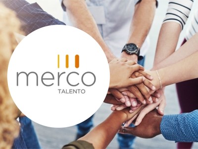 Collage de imágenes con el logo de Merco