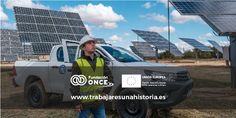 Fotograma de la campaña "Trabajar es una historia"